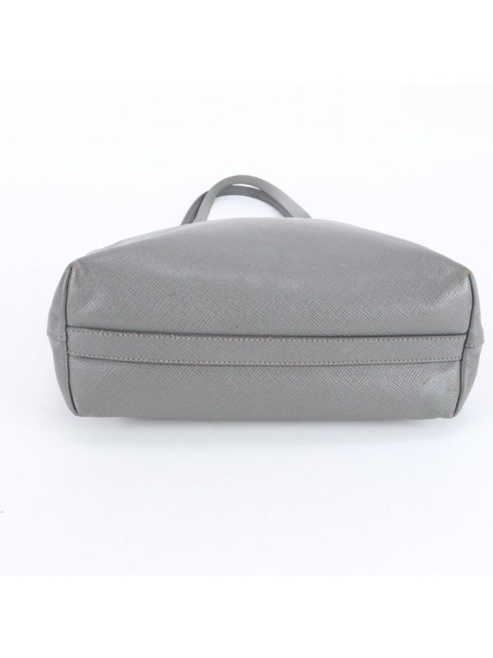★SOLD★ Prada Saffiano Leather Triangle Logo Tote Shoulder - Picture 5 of 8